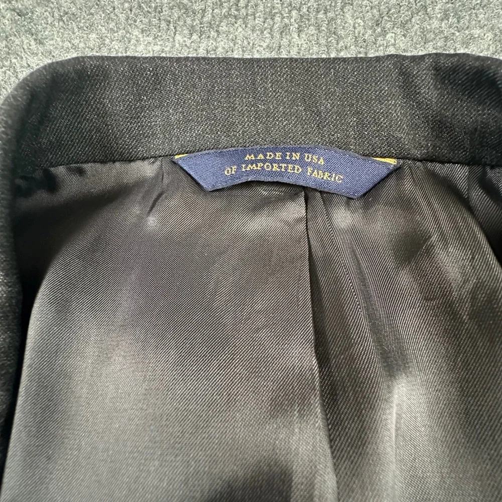 Brooks Brothers Men's Madison 100% Wool 2-Button Blazer Gray USA • 44L / 39W‎